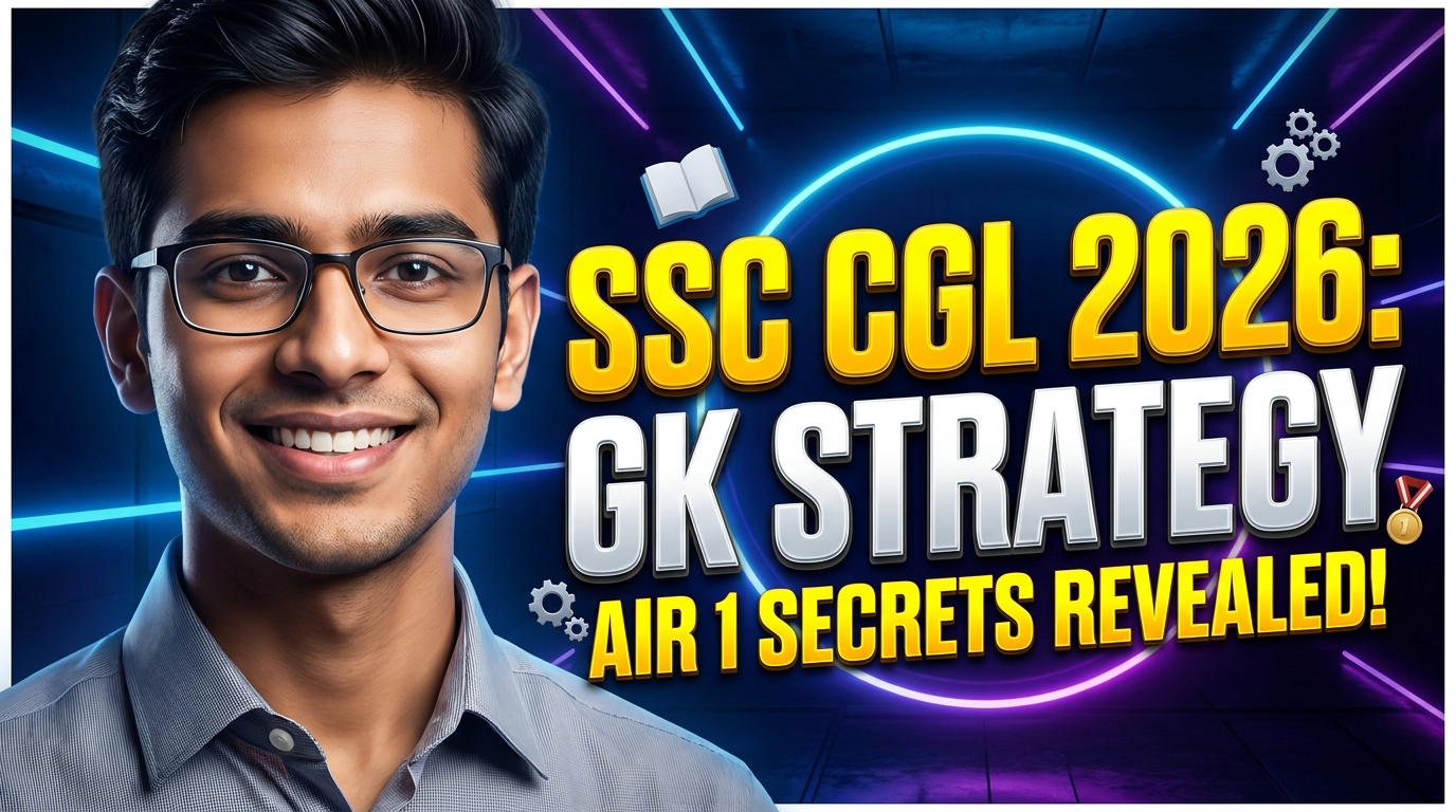 SSC CGL 2026 GK Strategy