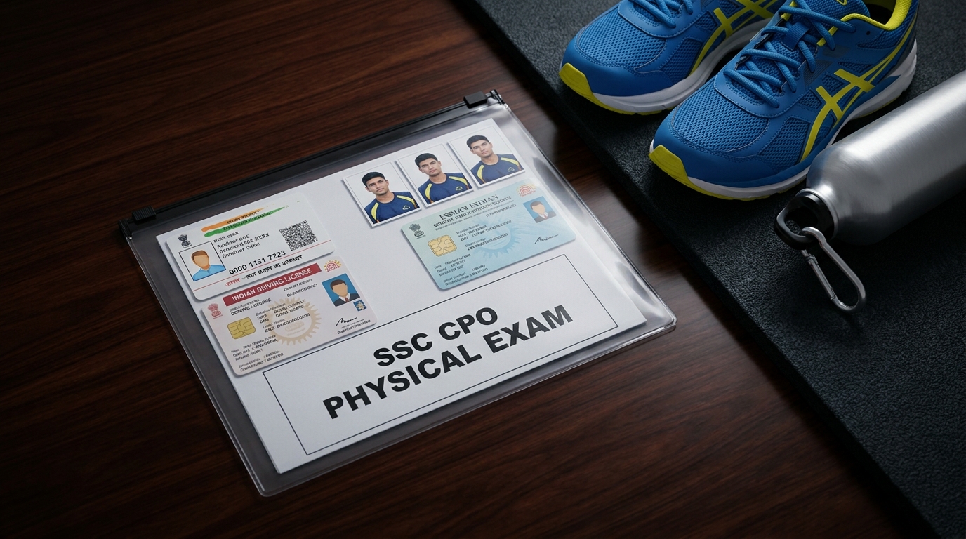 Important Documents for SSC CPO Physical Exam 2025