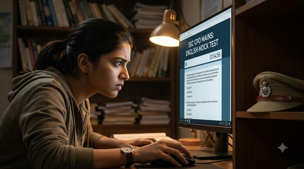 SSC CPO Mains Mock Test