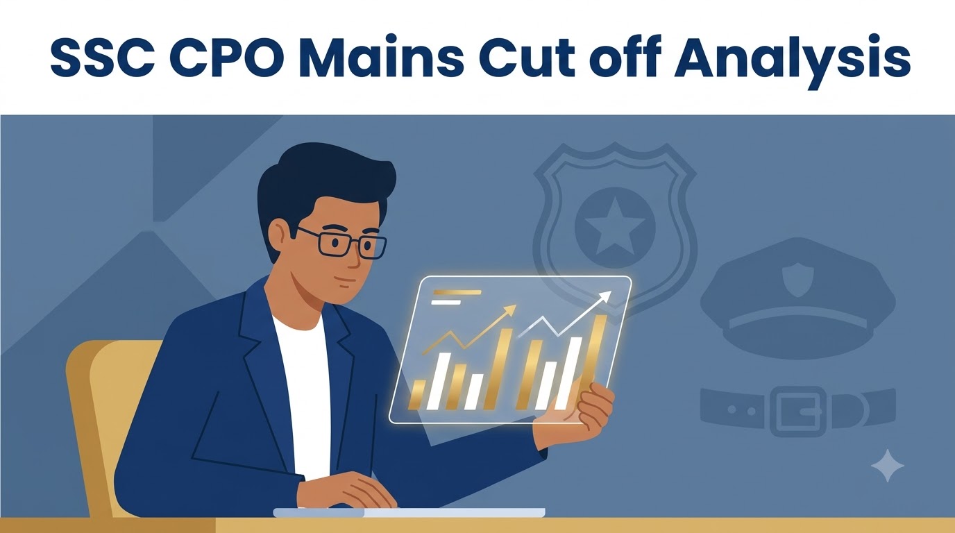 SSC CPO 2025 Mains Cut off Analysis